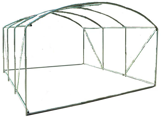 4m x 3.5m Pro Max White Poly Tunnel